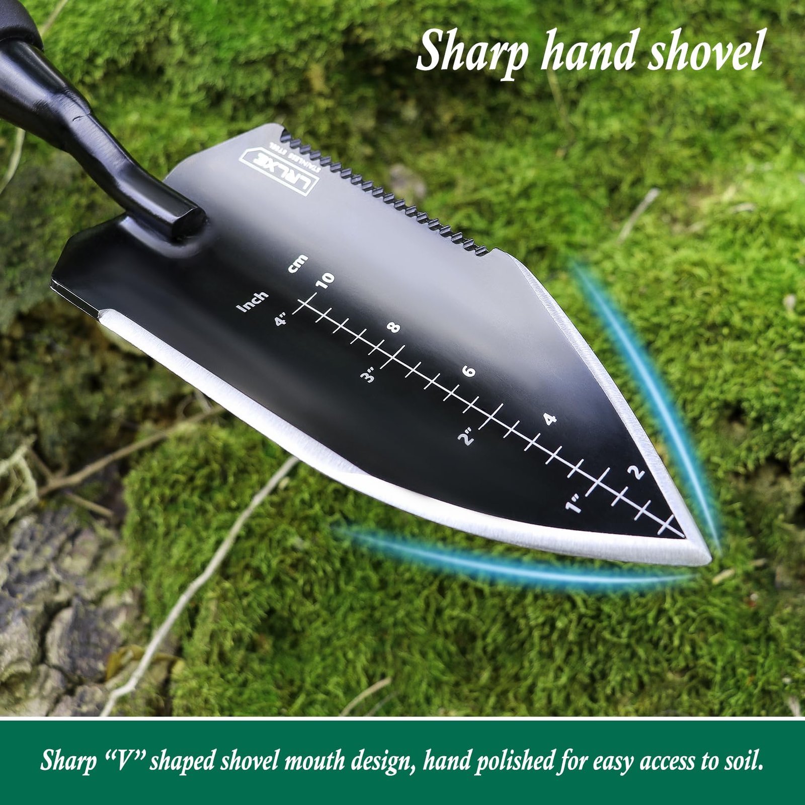 Garden Shovel: Heavy Duty Stainless Steel